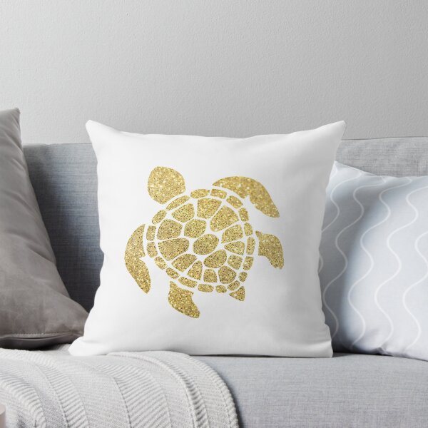 Item preview, Gold Sparkle Turtle designed and sold by mynameisliana.