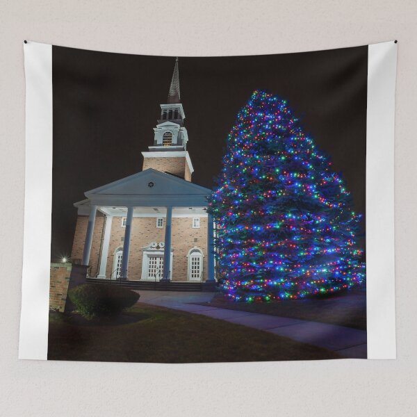 Item preview, Calvary Church at Christmas designed and sold by Adam Bykowski.