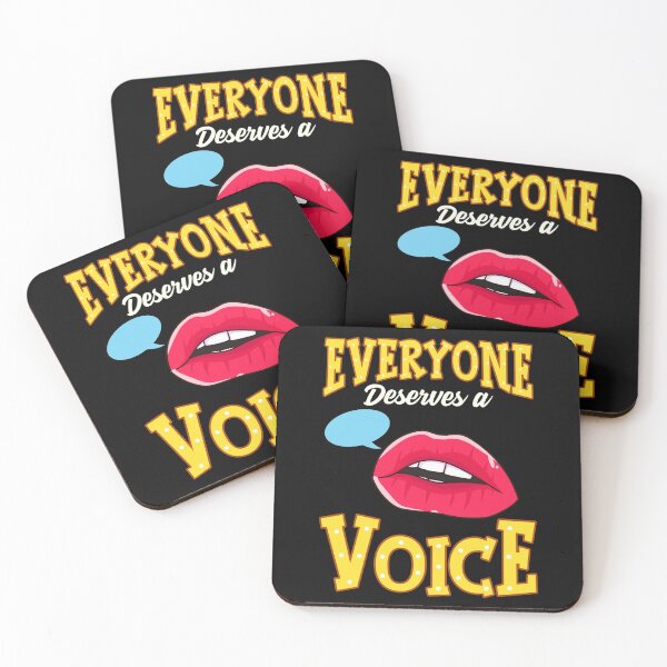 Item preview, Everyone Deserves a Voice designed and sold by Nzgiftsandmore.