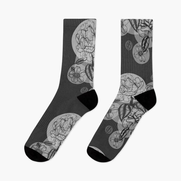 Item preview, grey flowers designed and sold by rocketwizard.