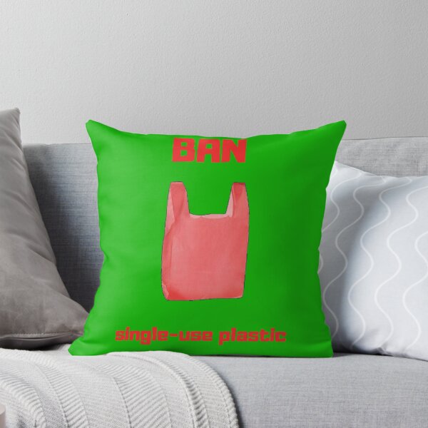 Item preview, Ban Single-use Plastic designed and sold by Ashrul Khairuddin.