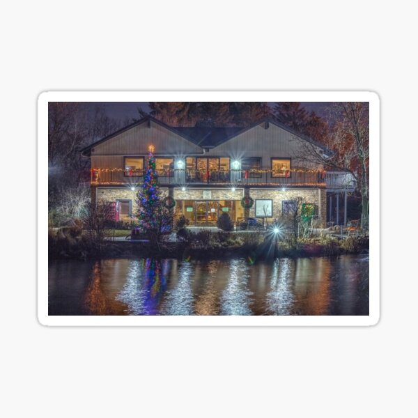 Item preview, Nature Center Christmas on Lake Katherine designed and sold by Adam Bykowski.