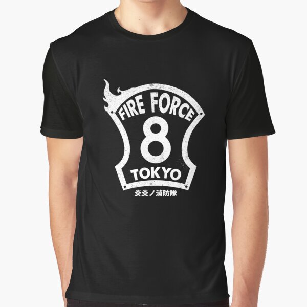 Fire Force 8th Company Graphic T-Shirt