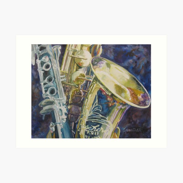 Bouquet of Reeds Art Print