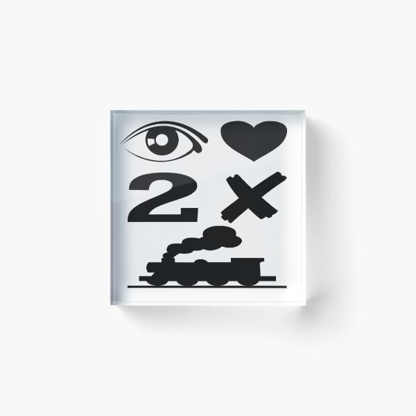 Item preview, Eye Love Two Cross Train designed and sold by Elfyau.