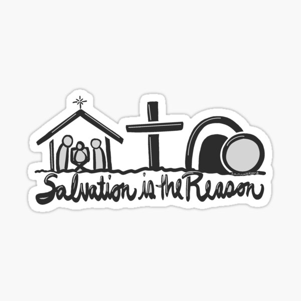 Item preview, Salvation is the Reason: Jesus is the Reason for the Season  designed and sold by hannaHKyong.