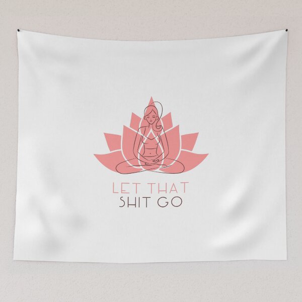 Item preview, Let That Shit Go Yoga designed and sold by creativeliberty.