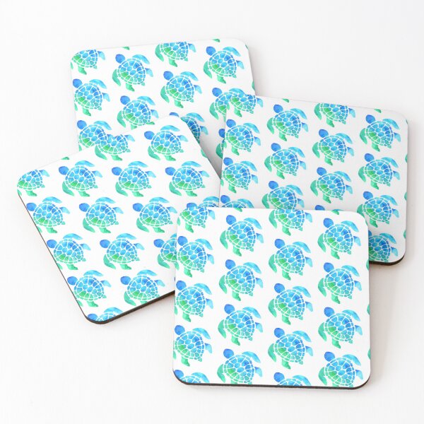 Item preview, Blue Green Turtle designed and sold by mynameisliana.