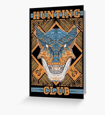 Hunting Club: Tigrex Greeting Card