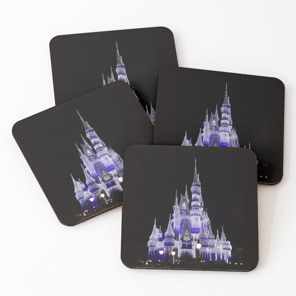 Item preview, Magic Castle Lit With Christmas Lights by Orikall designed and sold by HippieWorks.
