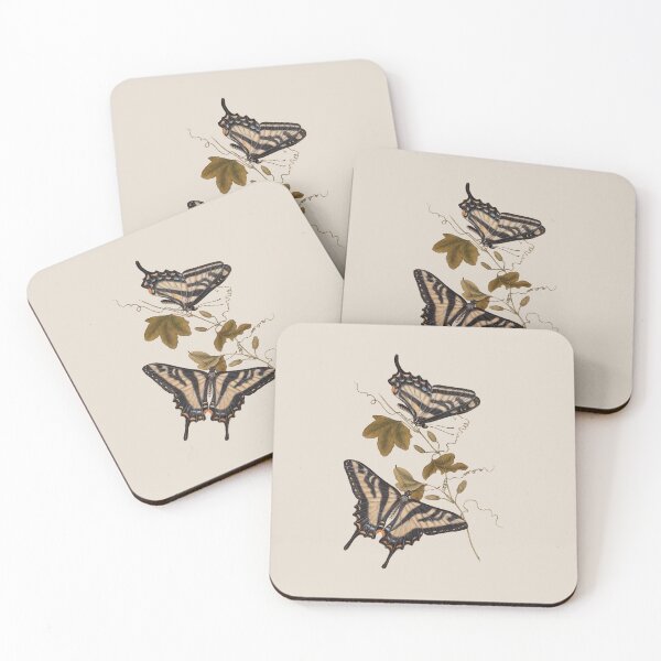 Item preview, Butterflies on Leaves designed and sold by Flamin' Galah.