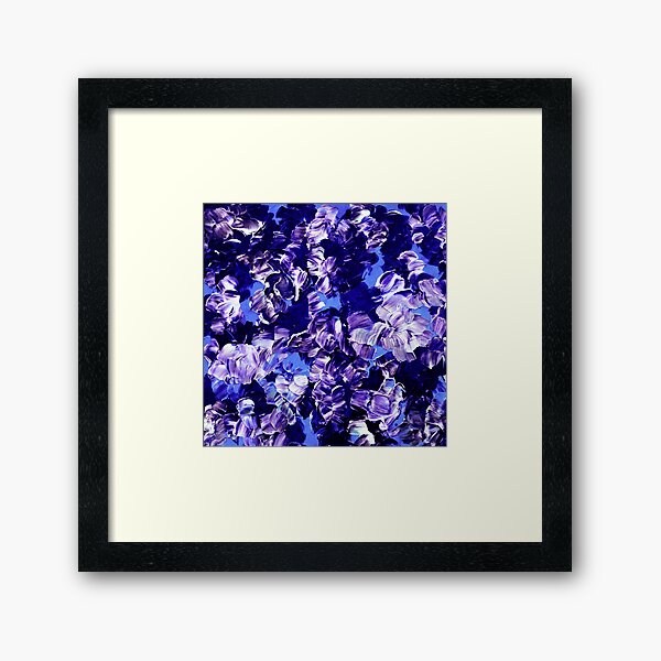 FLORAL FANTASY 2 Bold Abstract Flowers Acrylic Textural