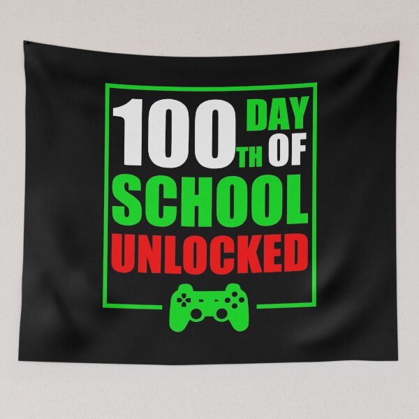 Item preview, 100th Day Of School Unlocked 2021 Great Gift Idea For Teachers And Students Funny School designed and sold by naworas.