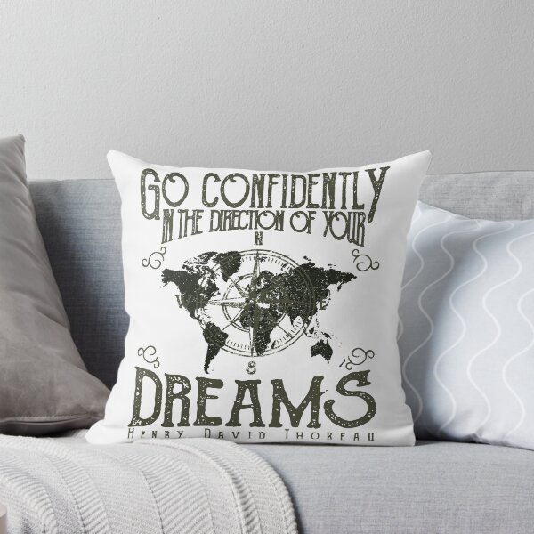 Item preview, Go Confidently In The Direction Of Your Dreams designed and sold by Vintage-Artwork.