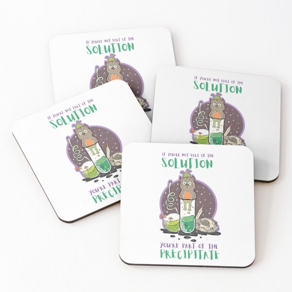 Item preview, If you're not part of the solution you're part of the precipitate. designed and sold by Matraskina.