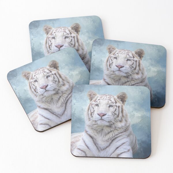 Item preview, White Bengal Tiger designed and sold by Elisabeth Lucas.