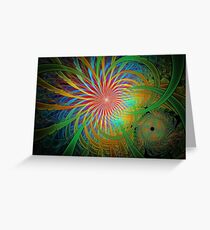 Rainbow Labyrinth Greeting Card