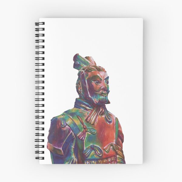 Item preview, Polychrome Terracotta Warrior designed and sold by ZachMundArt.