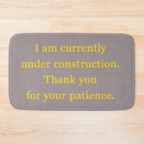 Item preview, Currently Under Construction designed and sold by SwampfoxDesign.
