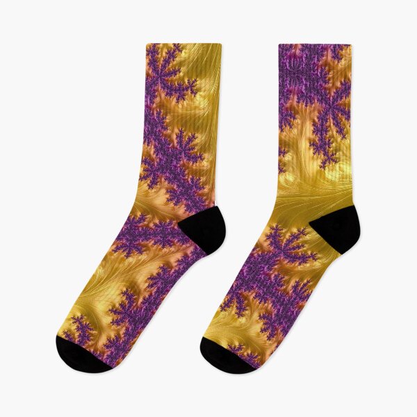 Item preview, Golden Fractal Star designed and sold by Elisabeth Lucas.