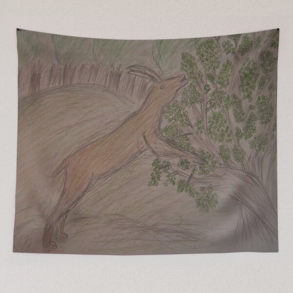 Item preview, Goat and Tree designed and sold by Frances  Smith.
