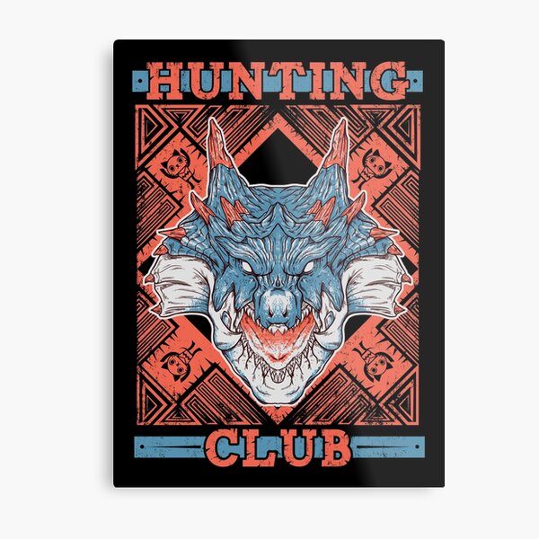 Hunting Club: Lagiacrus Metal Print