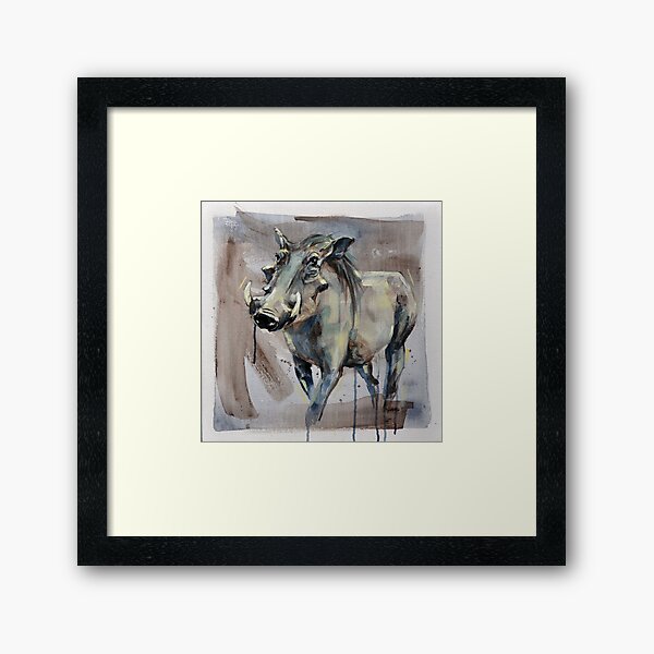 Item preview, Warthog Painting designed and sold by Julie Mayo.