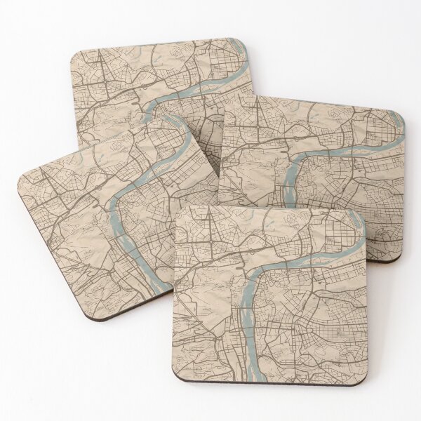 Item preview, Prague Sepia Map designed and sold by CPTVDesign.