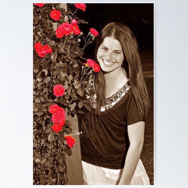 Item preview, Pretty Lady; Pretty Flowers designed and sold by JAGgedEdgePhoto.