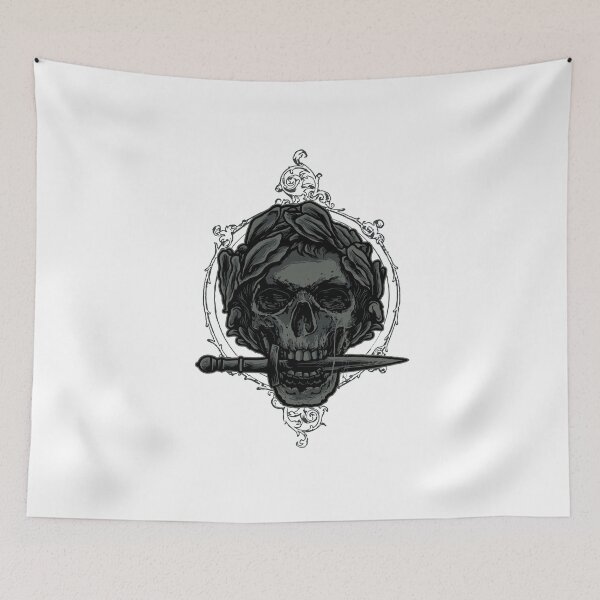 Item preview, Caesar skull designed and sold by TinoThreads.