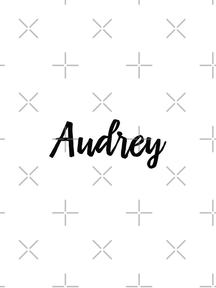 Thumbnail 4 of 4, iPhone Case, Audrey Script Name designed and sold by ProjectX23.