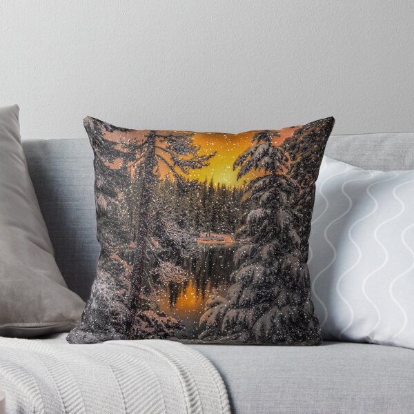 Item preview, Snow at Big Lake designed and sold by Charles & Patricia   Harkins ~ Picture Oregon.