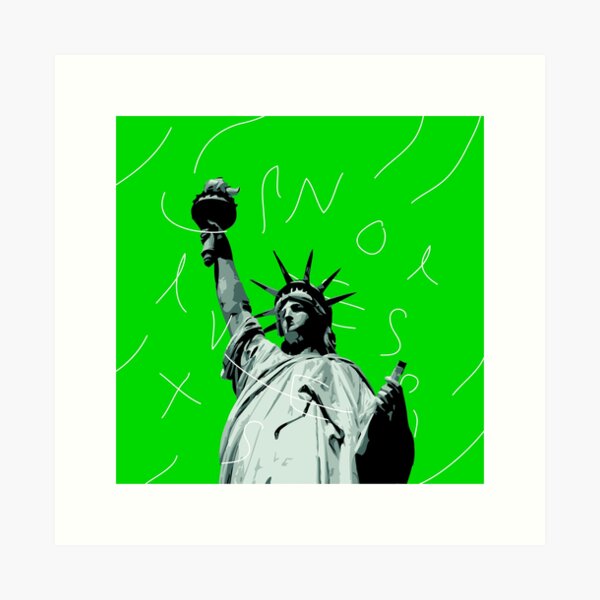 LIBERTY Art Print
