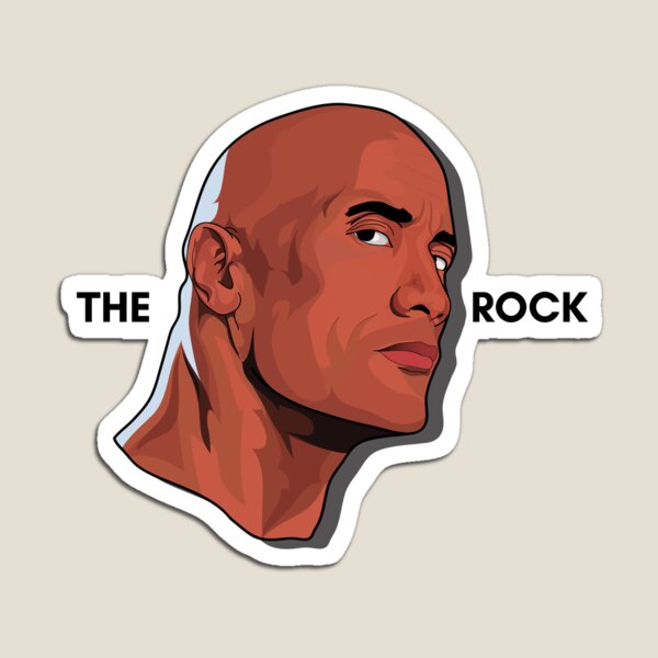 Dwayne Egg Johnson Sticker for Sale by aliyahwood