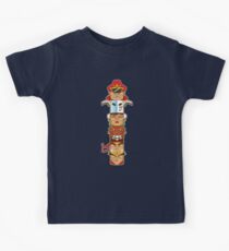 Camiseta para niños Tótem Street Fighter 2