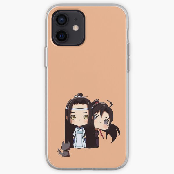 Smol! Lan Zhan and Wei Ying 4 iPhone Soft Case