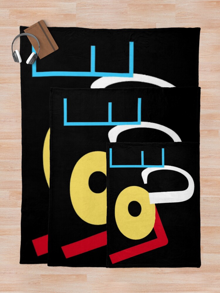 Alternate view of L O V E Throw Blanket