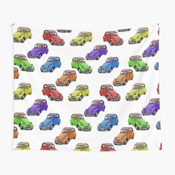 2cv colores Tela decorativa