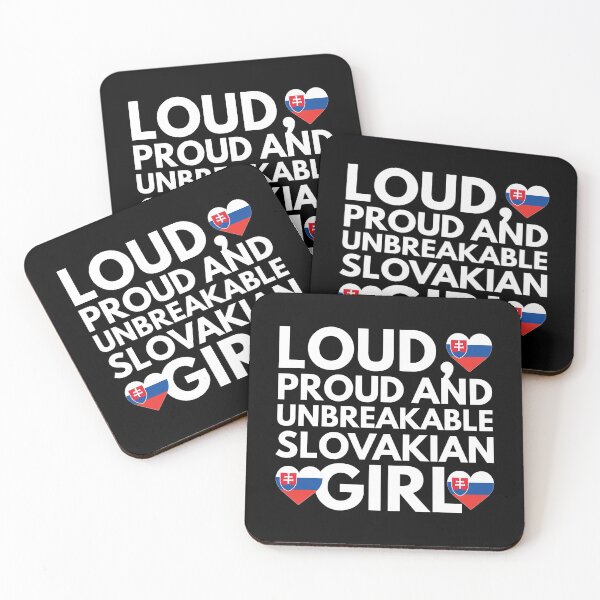 Item preview, Loud, Proud and Unbreakable Slovakian Girl from Slovakia designed and sold by HelloFromAja.