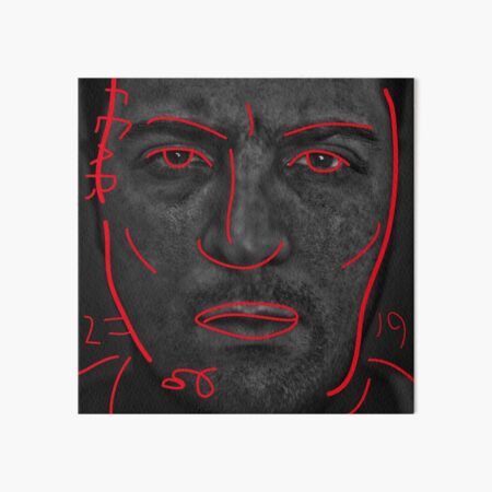 FEAR FACE Art Board Print
