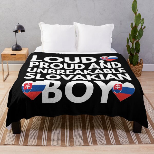 Item preview, I am Slovakian Boy Loud, Proud and Unbreakable designed and sold by HelloFromAja.