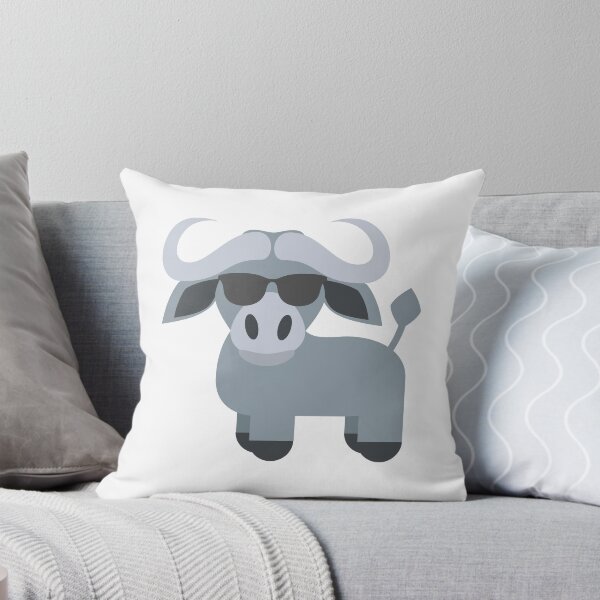 Item preview, Water Buffalo Emoji Cool Sunglasses Look designed and sold by teeandmee.