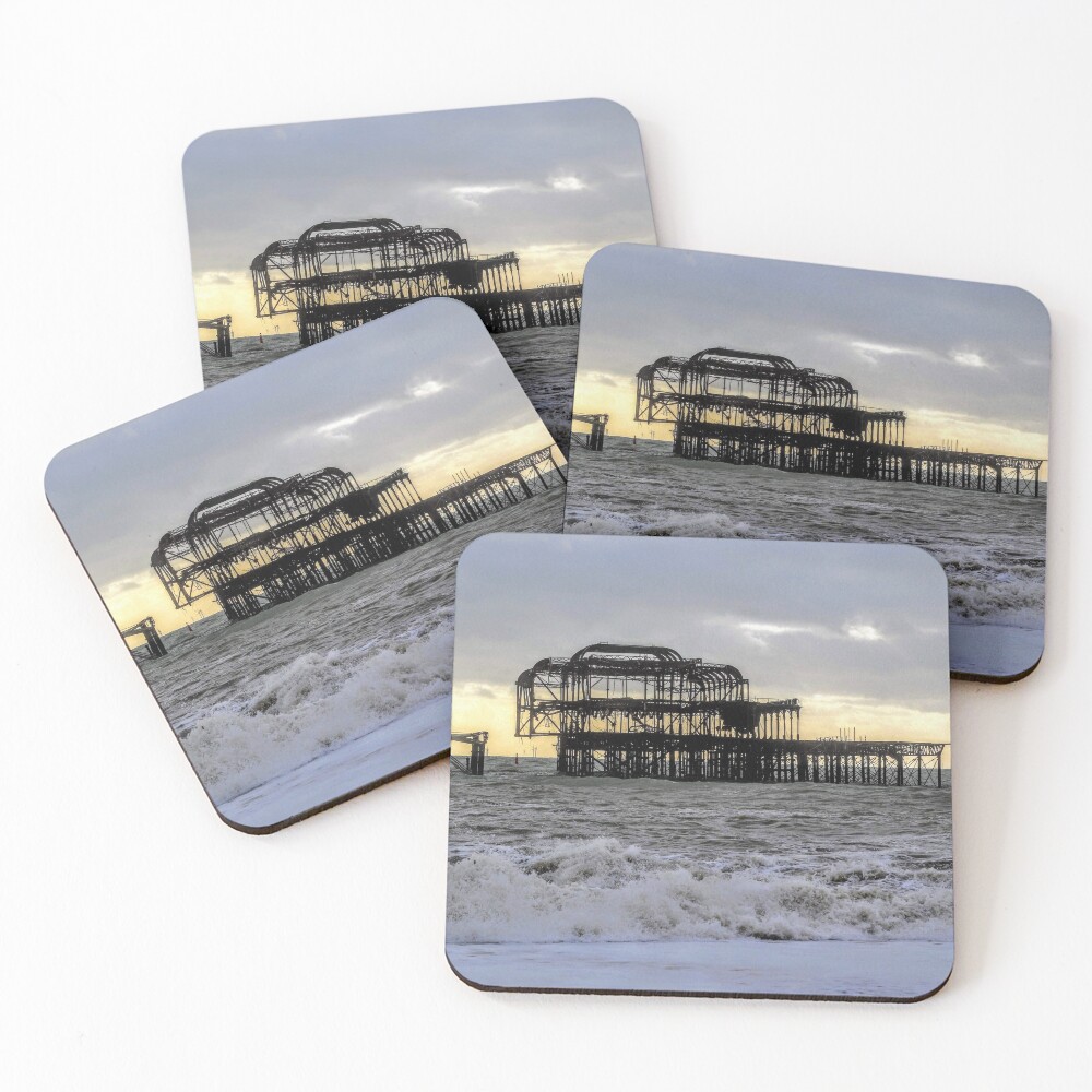Brighton West Pier Coasters (Set of 4)