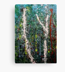 the welcome home - Blue quandongs in forest 2. Main Arm valley NSW, Astralia Canvas Print