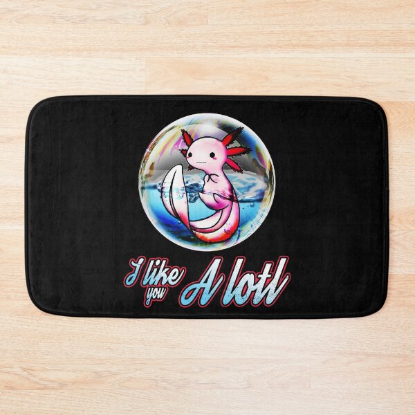 Item preview, sweet axolotl in soap bubble with water designed and sold by Raeolus.