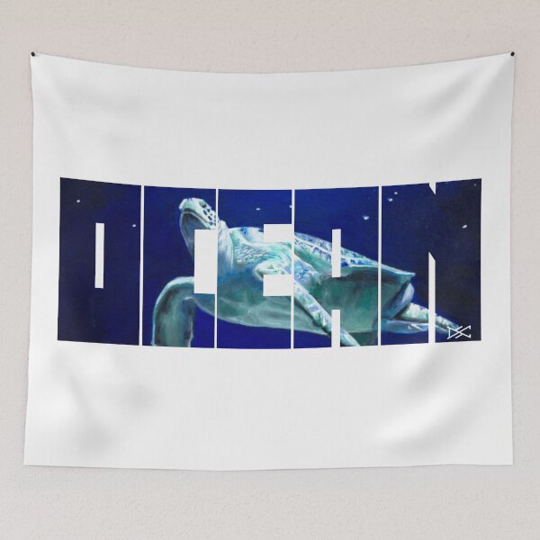 Item preview, Ocean Sea Turtle Silhouette designed and sold by DSC Arts.