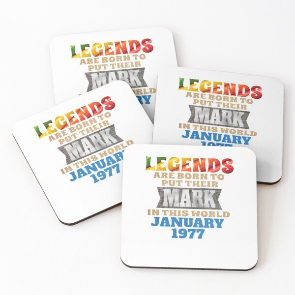 Item preview, legends are born in january designed and sold by INNOVATIVETOUCH.