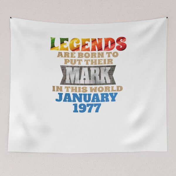 Item preview, legends are born in january designed and sold by INNOVATIVETOUCH.