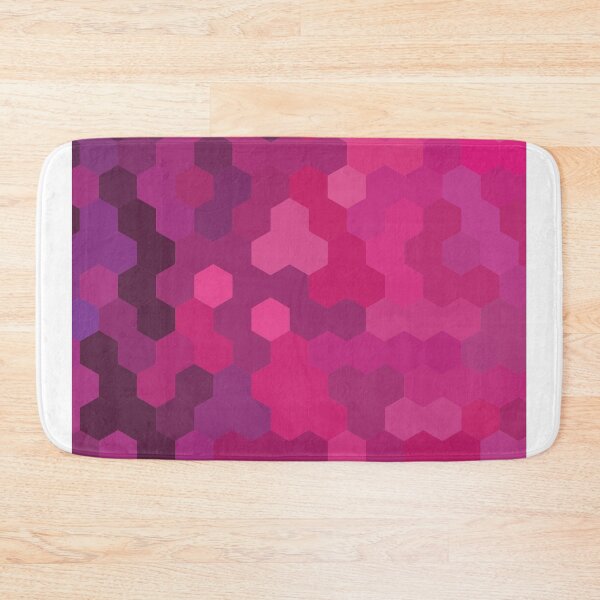 Item preview, Pink Bee Hive Hexagon Pattern designed and sold by conceptDVS.