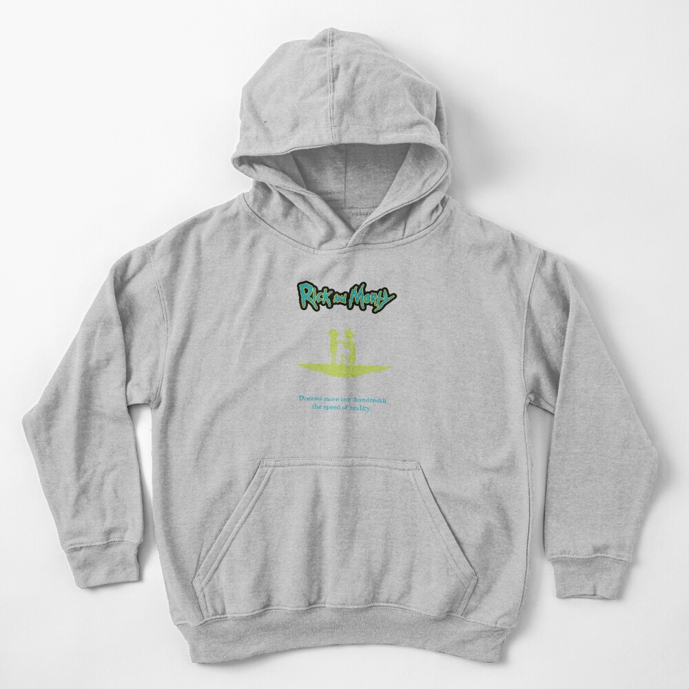 Rick and Morty Quote Kids Pullover Hoodie